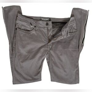 Betabrand Women's Charcoal Skinny Jeans